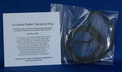consensus Kalksteen Leerling Platter Damping Ring (10mm) - SRM TECH